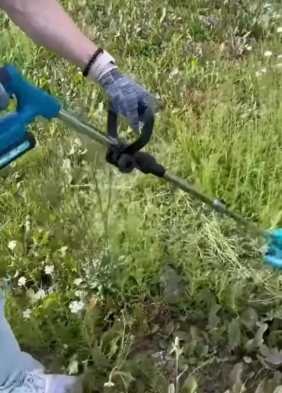 Biyoti akkumulyatorli bog‘ trimmeri