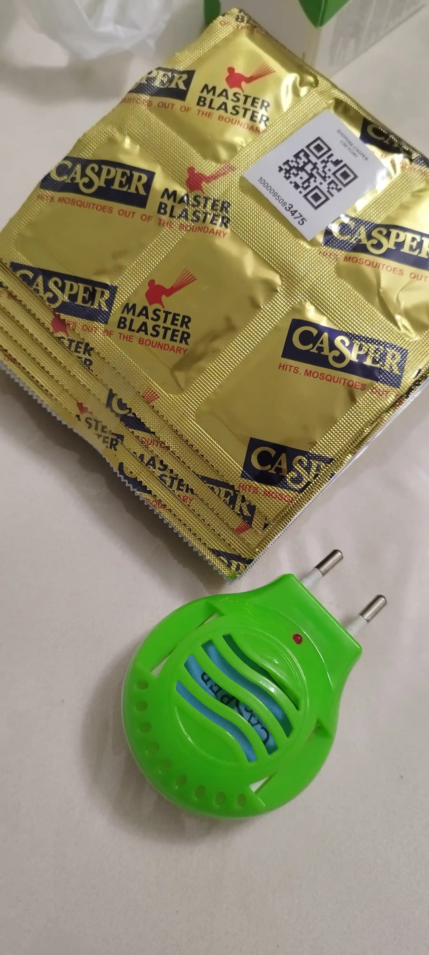 CASPER chivinlarga qarshi plastinkalar