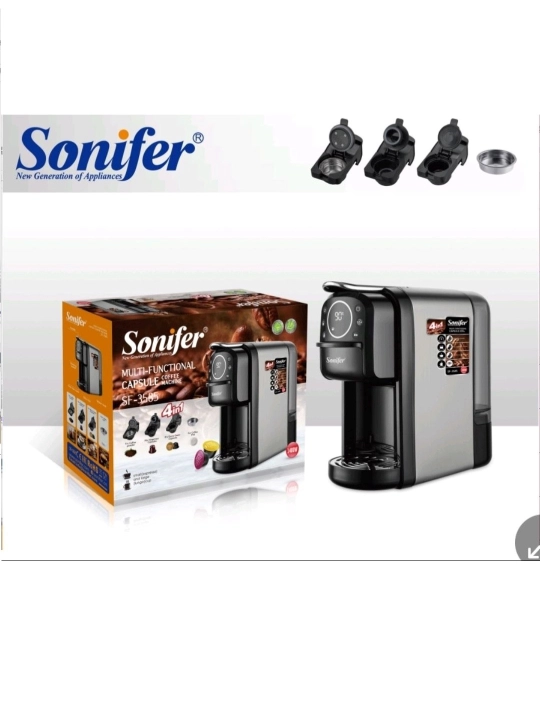 Многофункциональная капсульная кофемашина Sonifer 4 в 1, 20 бар, 1400 Вт