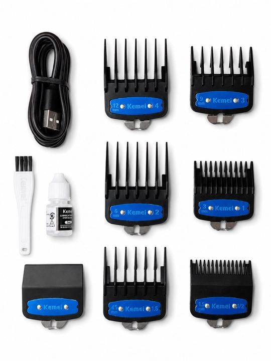 Trimmer soch olish mashinasi KEMEI KM-1819, soqol uchun