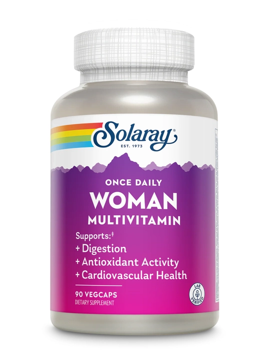 Solaray, Multivitamin ayollar uchun, kuniga 1 dona, 90 kapsula, AQSH