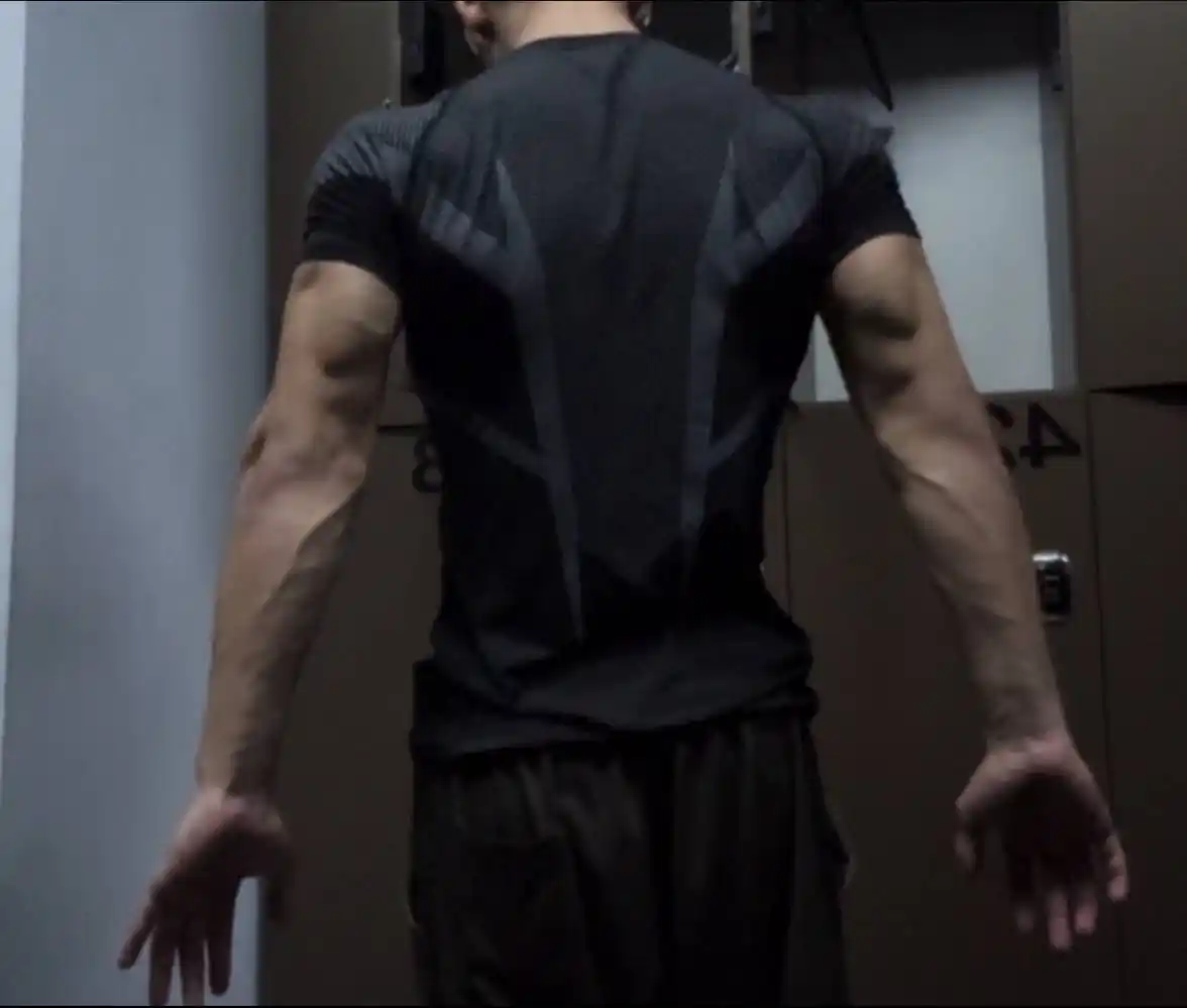 Compression rashguard, sport, erkaklar, fitnes uchun rashguard, compression futbolka