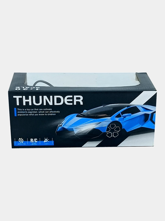 Radio boshqariluvchi mashina Thunder 1:20 to'q sariq sportkar