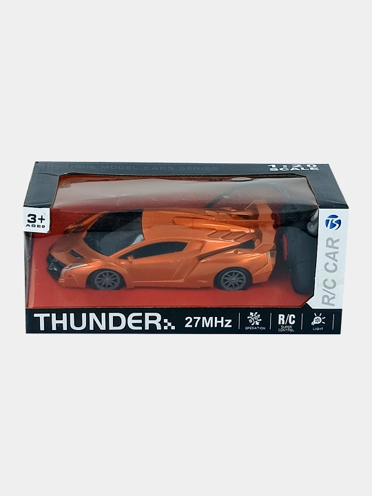 Radio boshqariluvchi mashina Thunder 1:20 to'q sariq sportkar