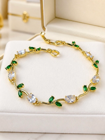 Браслет в виде тюльпана для женщин и девушек — HUSNUR-LOLA4545-БИРЮЗ