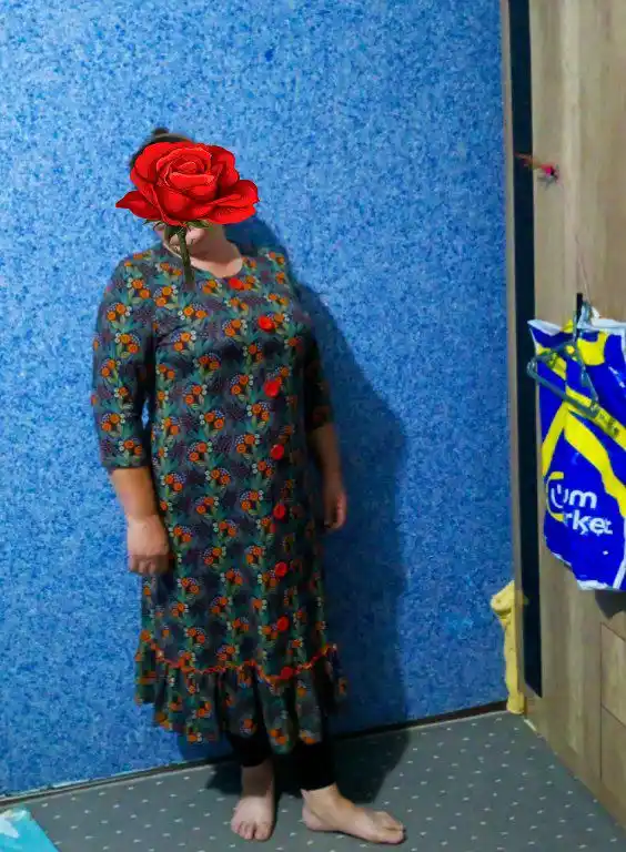 Ayollar uchun katta o‘lchamli uy xalat (2XL–7XL), 100% paxta XB, yozgi, qulay