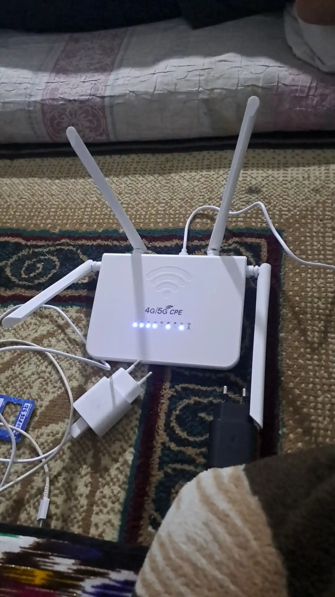 Wi-Fi роутер CPE, 4G 5G, с SIM-картой, двухдиапазонный роутер