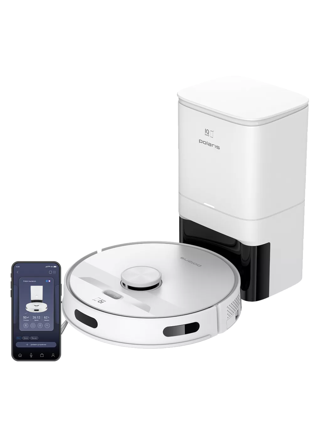 Robot changyutgich Polaris PVCRDC 6002 Wi-Fi IQ Home