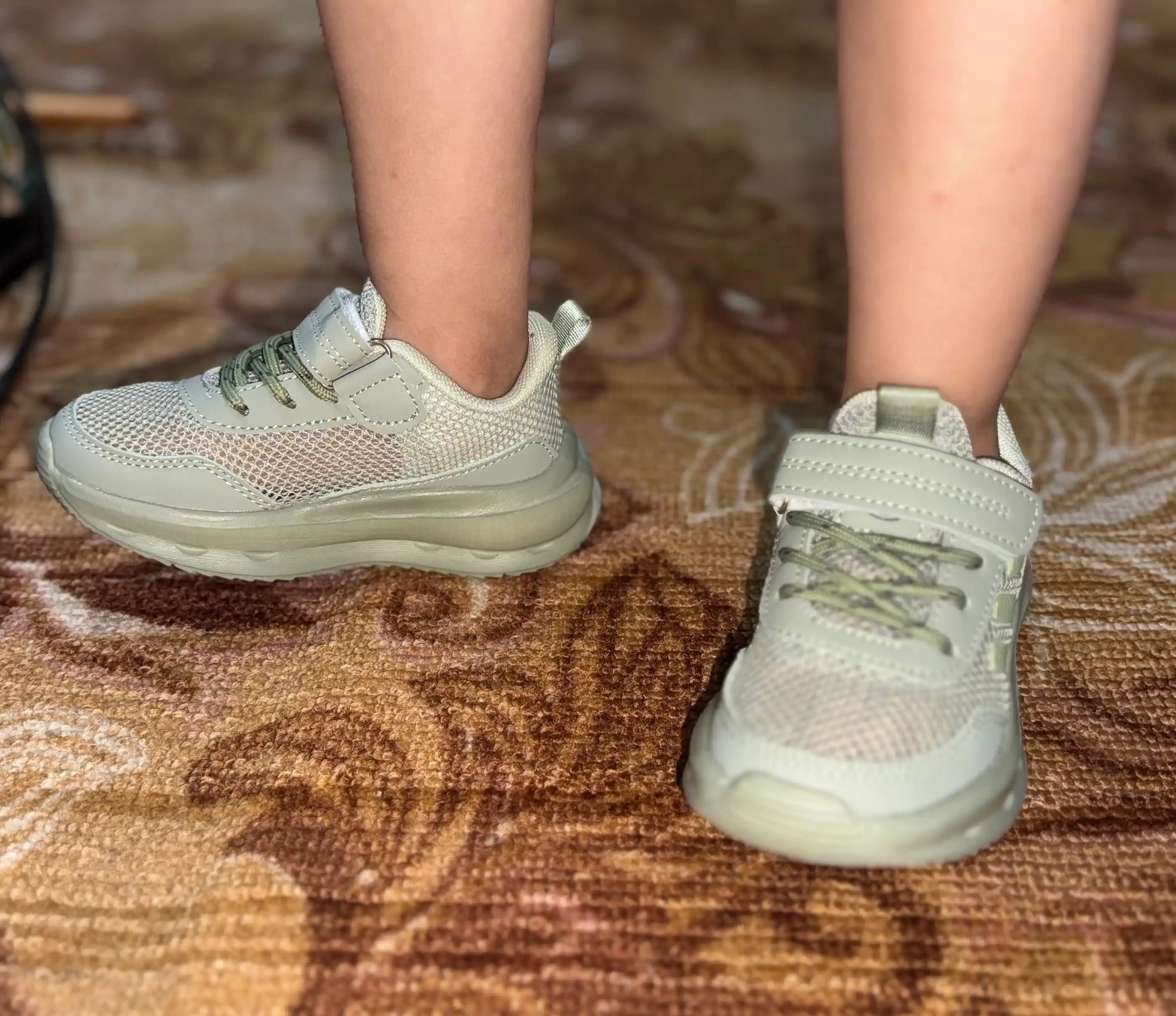Детские дышащие кроссовки G.Duck Kids с липучкой и шнурками, размеры с 26 - 30