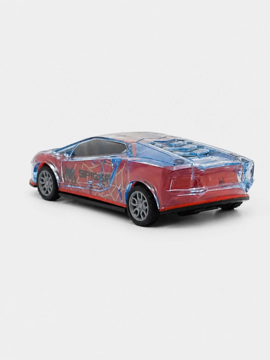 Inertsion mashina Spider-Man shaffof qizil Super Car