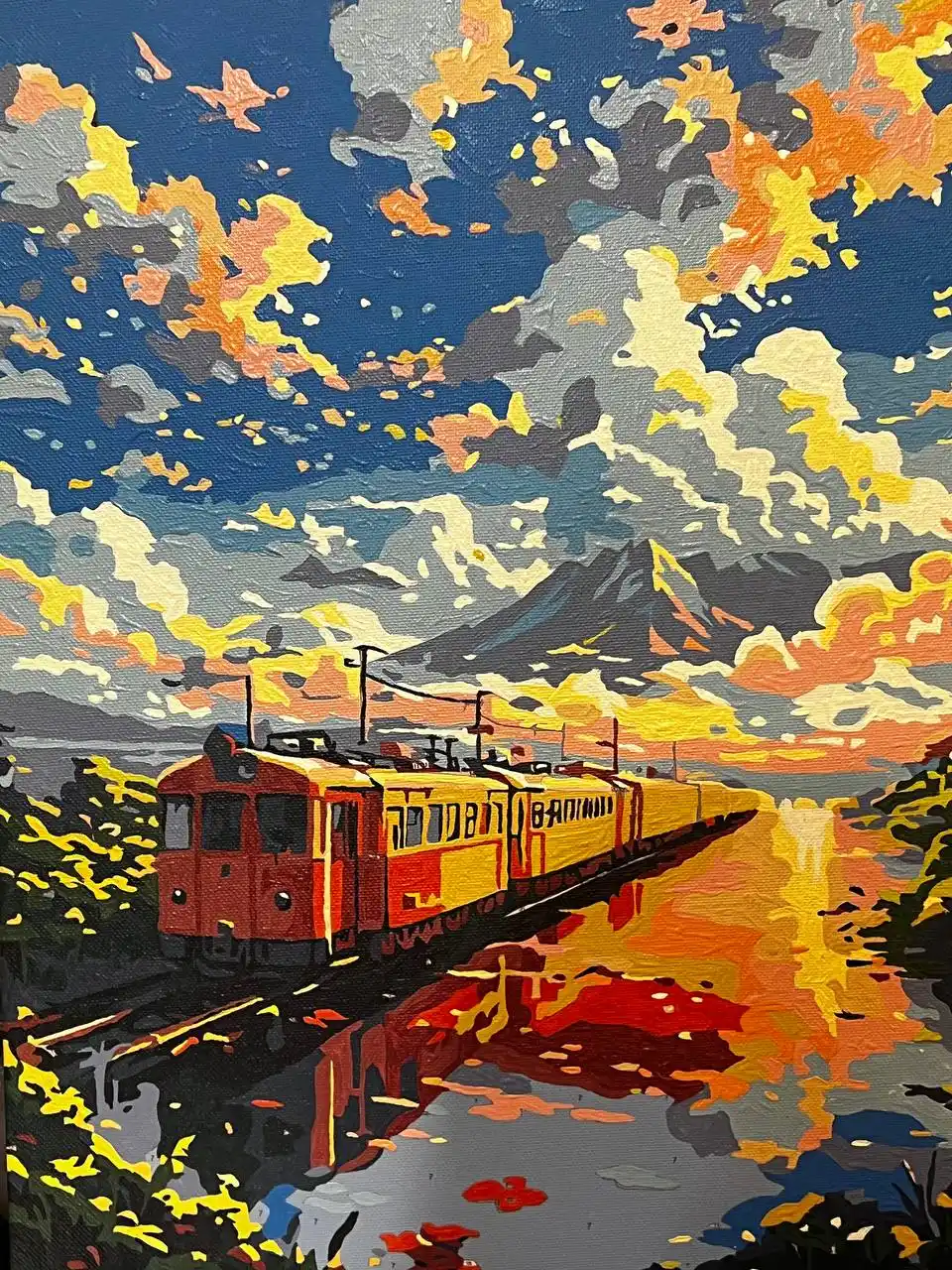 Картина, рисование по номерам "Природа и Цветы", холст на подрамнике, 30 * 40 см