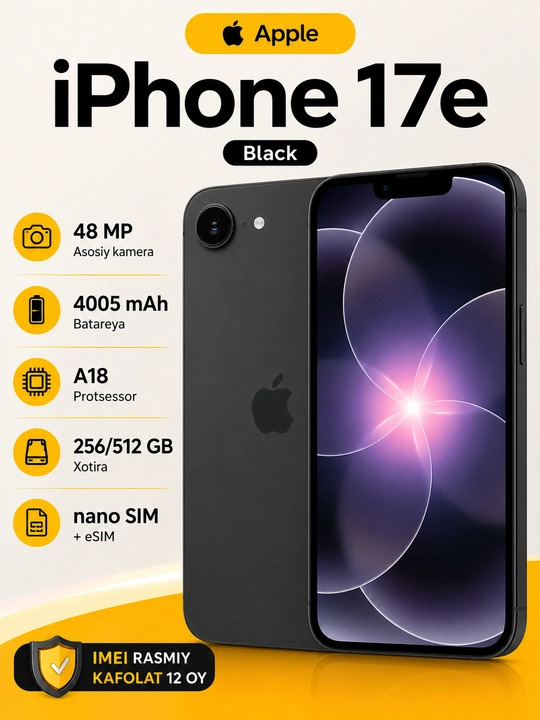 Apple Iphone 17e | IMEI | SIM OQ