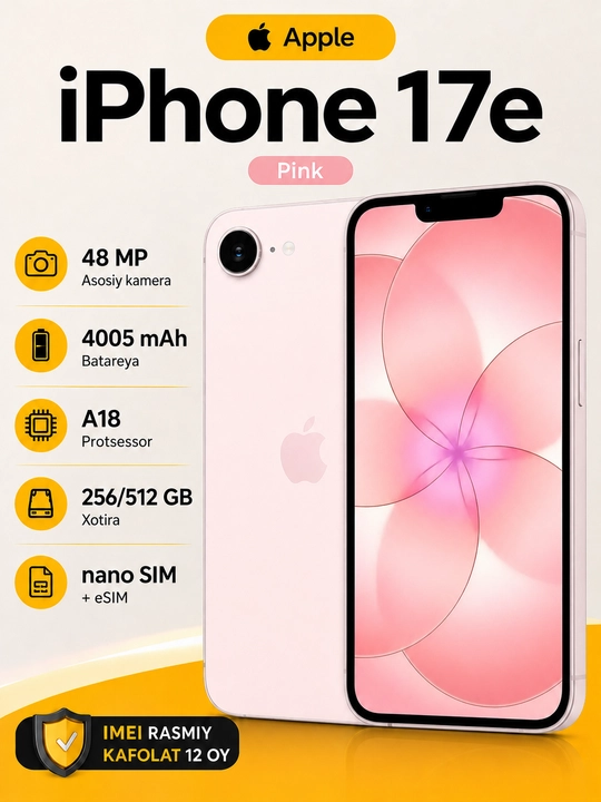 Apple Iphone 17e | IMEI | SIM OQ