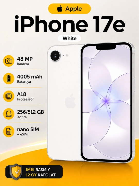 Apple Iphone 17e | IMEI | SIM OQ