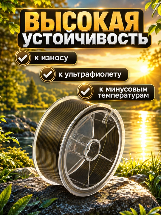 Прочная леска для ловли карпа