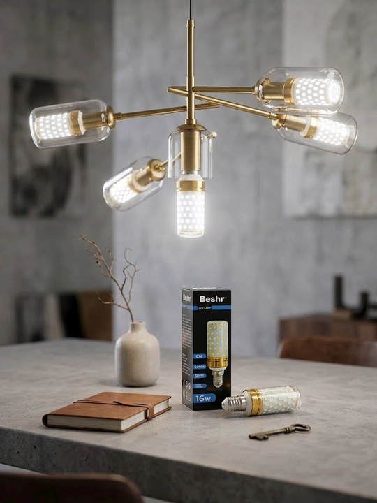 Светодиодная лампа Beshr Led Lampa, маленький патрон 16W, E14,  6500К - 