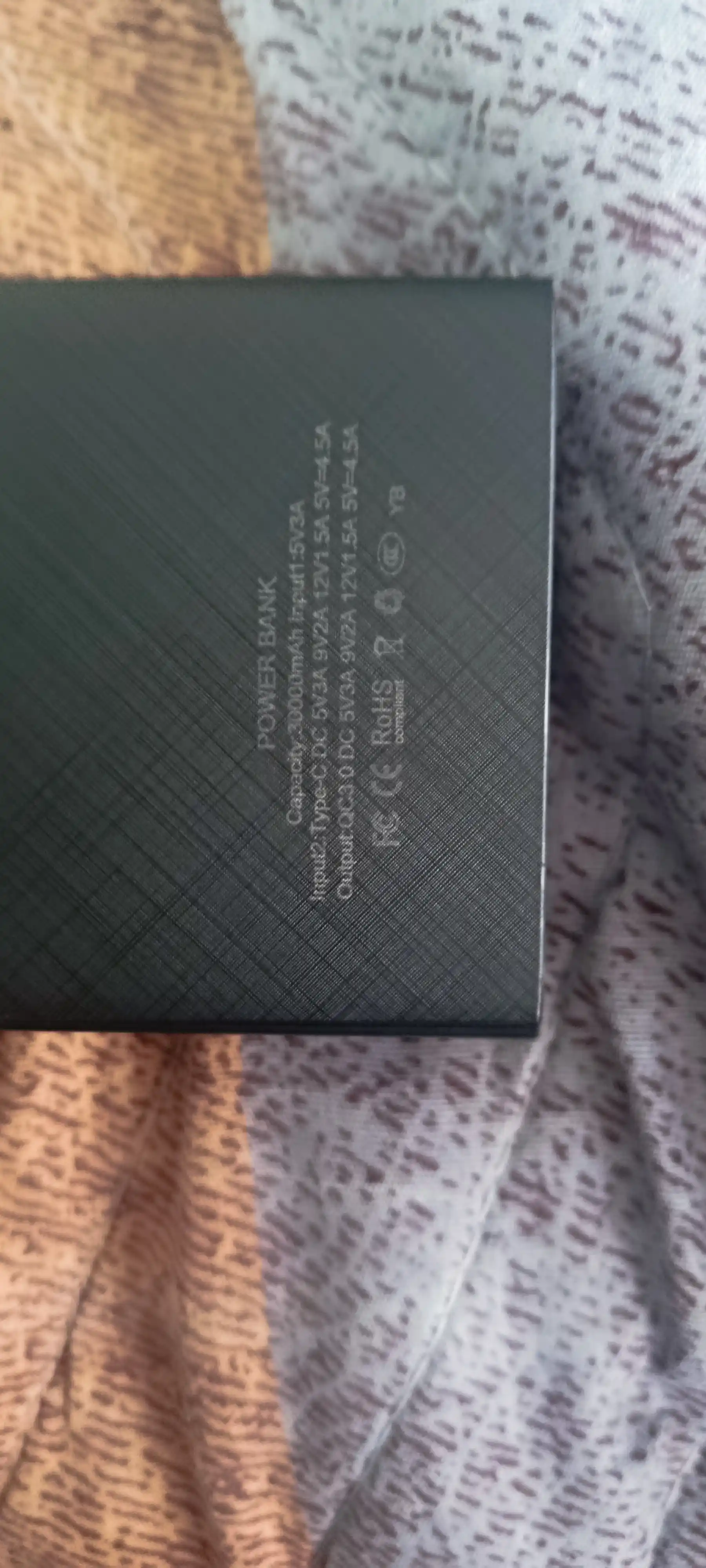 Power bank 66w, Внешний аккумулятор, 20000 мА/ч, 22.5W с быстрой зарядкой 22.5w