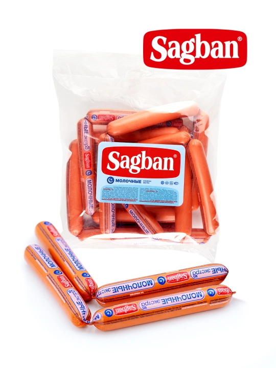Мясной набор Sagban "Семейный дастархан" с колбасой, казы, рулетом и сосисками