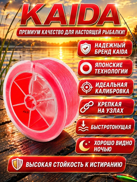 Прочная леска для ловли карпа