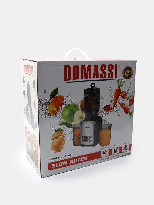 Шнековая соковыжималка DOMASSI, DJE-940, DJE-920