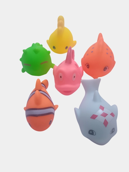 Резиновые игрушки пищалки, игрушки для ванны, тактильные, массажные игрушки