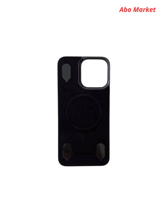 IPhone uchun magnitli orqa panel MagSafe, karbon chexol qo'shimchasi, Magnetic Backplate