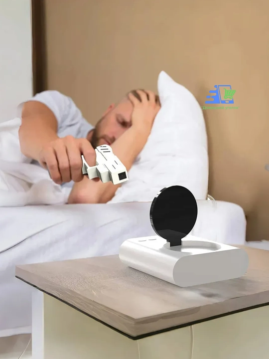 Будильник с мишенью и пистолетом электронные часы будильник Gun Alarm Clock