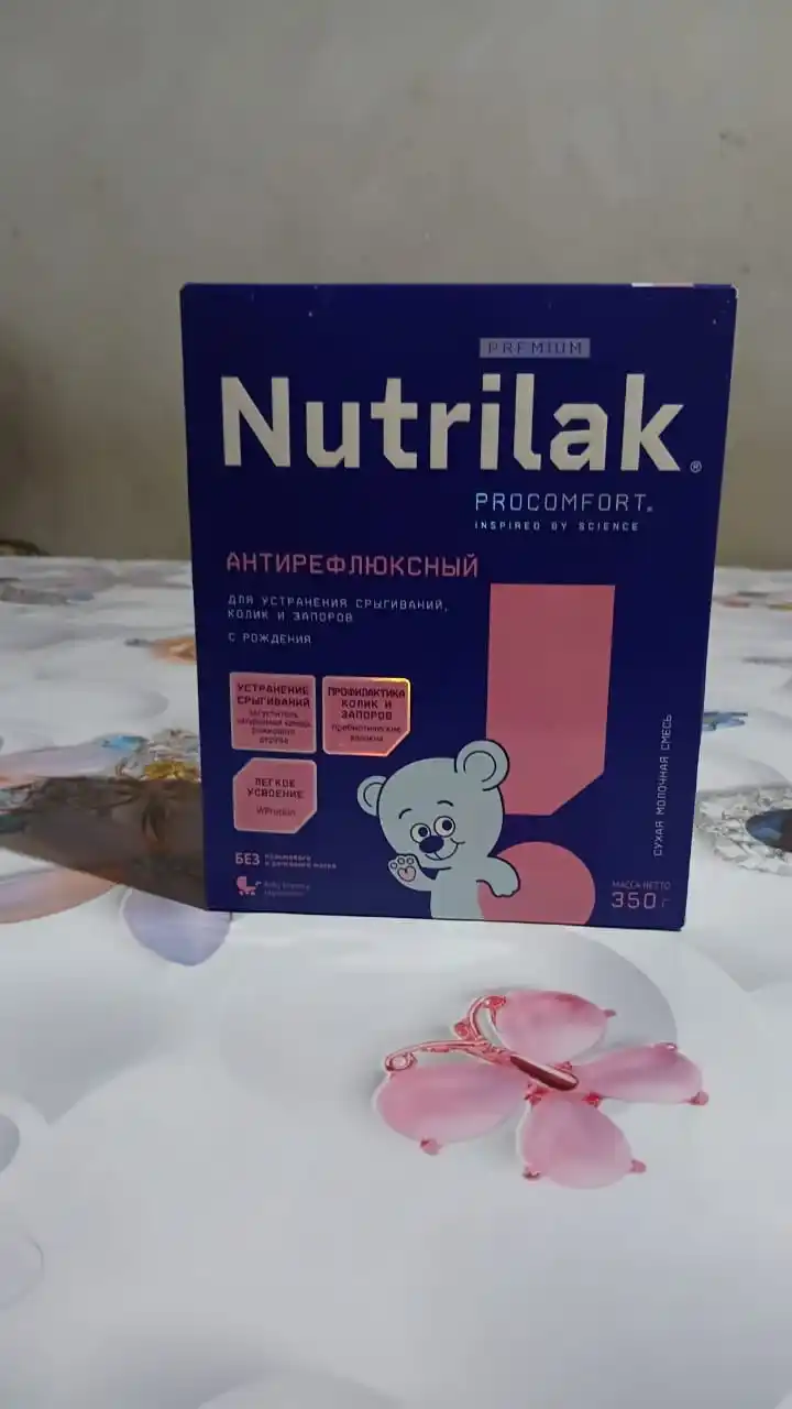 Quruq sutli aralashma Nutrilak Premium, reflyuksga qarshi, 350 gr