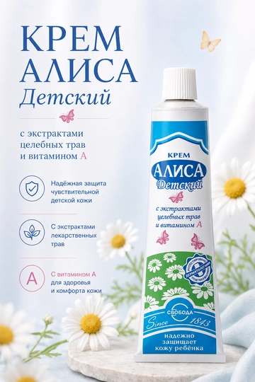Детский крем Свобода Алиса, 40 г - 