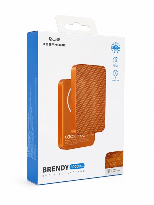 KEEPHONE MagSafe Powerbank 10000mAh, 5000mAh – Беспроводная зарядка 15W, быстрая TypeC 20W