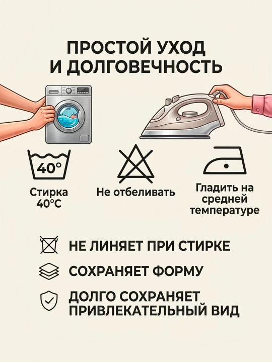 Комплект постельного белья с цветочным принтом Сатин Премиум