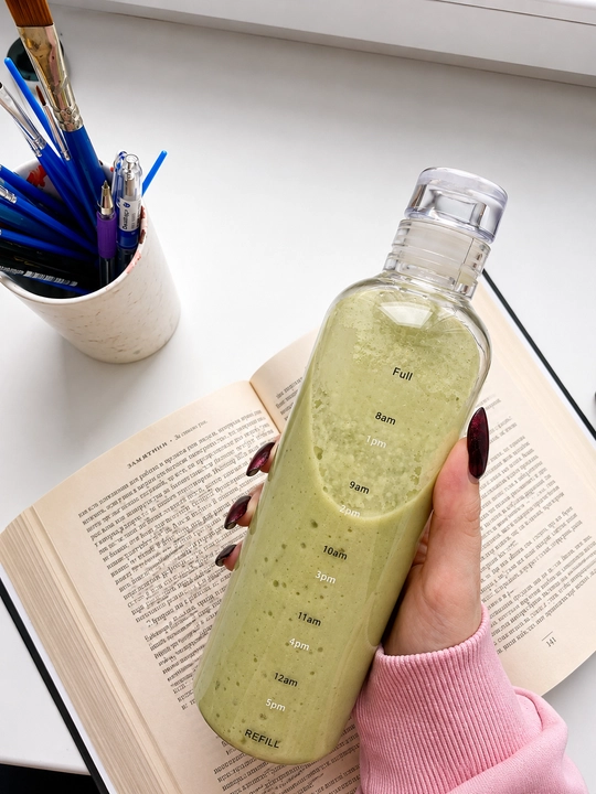 Бутылка для воды для занятий спортом и повседневного использования, Pinterest, 500 мл
