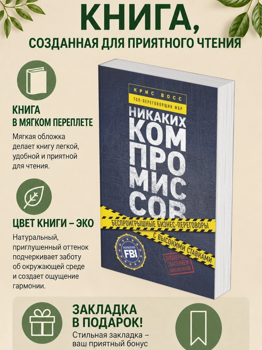 Крис Восс. Никаких компромиссов. Беспроигрышные переговоры с экстремально высокими ставкам