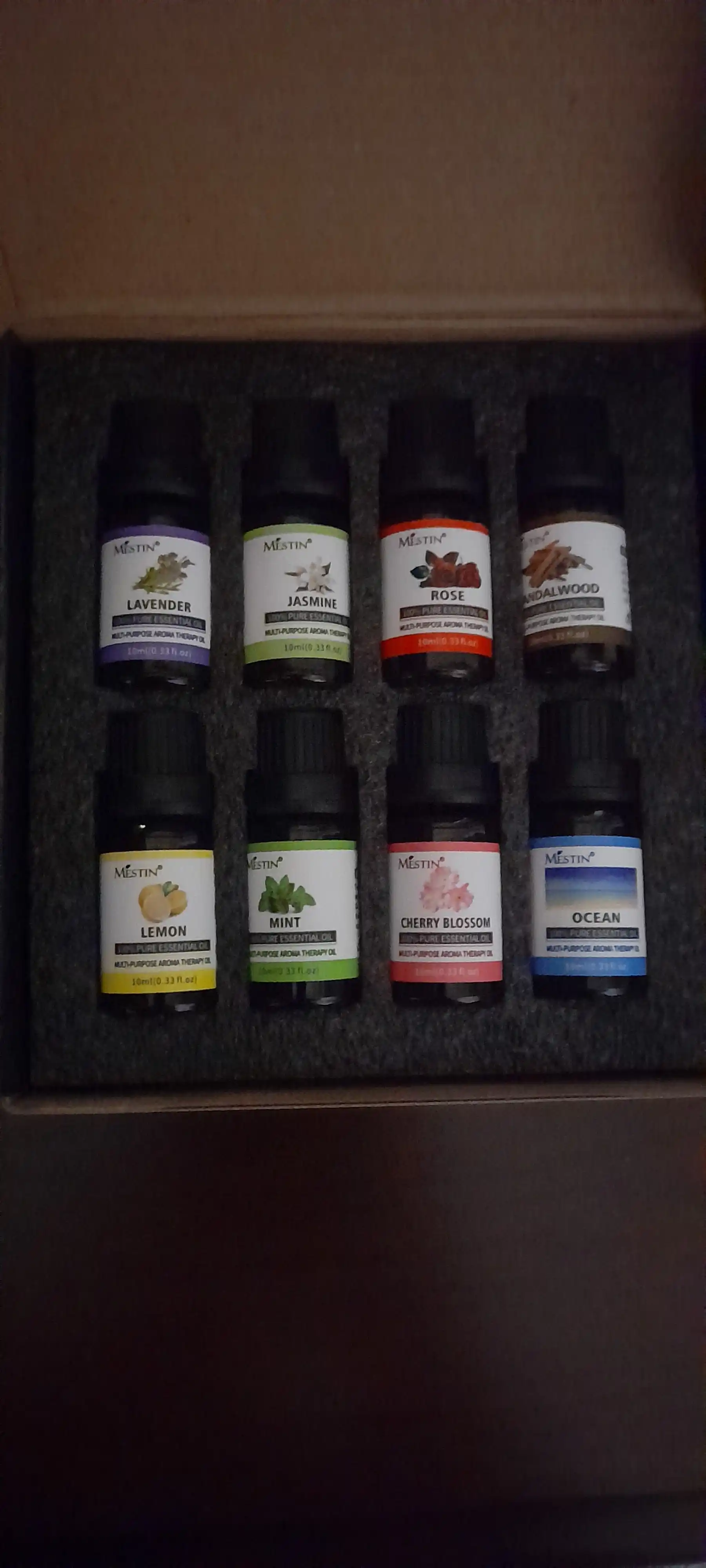 Aromatizator efir moy diffuzor, efir moylar to‘plam, avtomobil uchun, uy, aromaterapiya