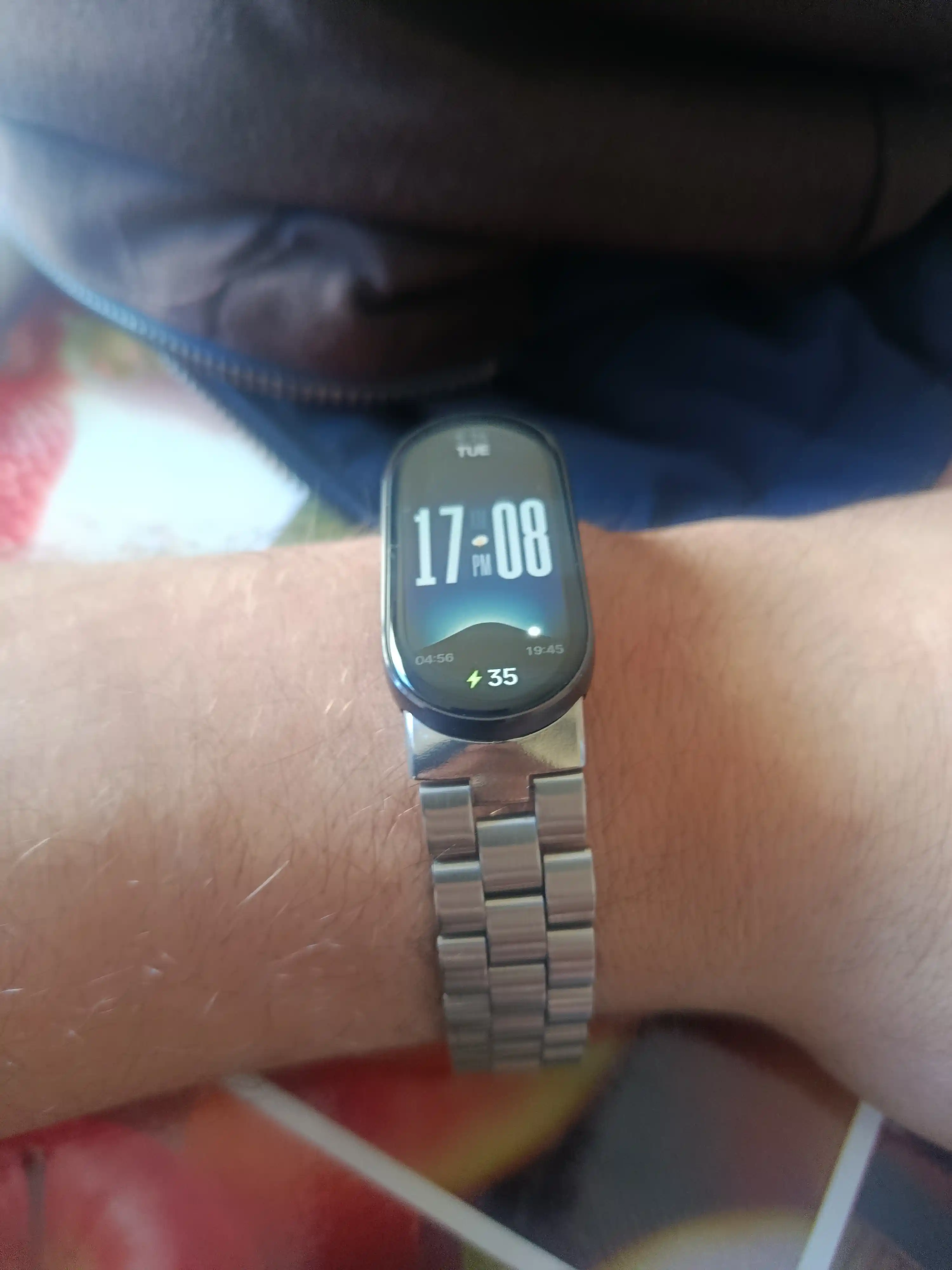 Xiaomi Mi Band 8, 9 va 10 uchun, metall tasma