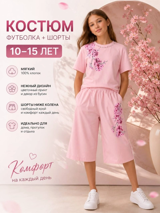 Qizlar uchun dvoyka, qizlar uchun to‘plam, qizlar uchun xolalik kostyumi - 