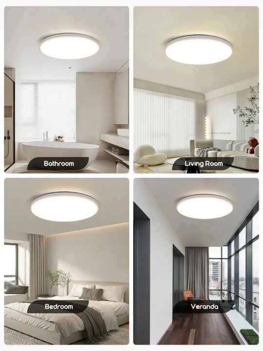 Современная LED люстра панель, потолочный светильник, яркий белый свет