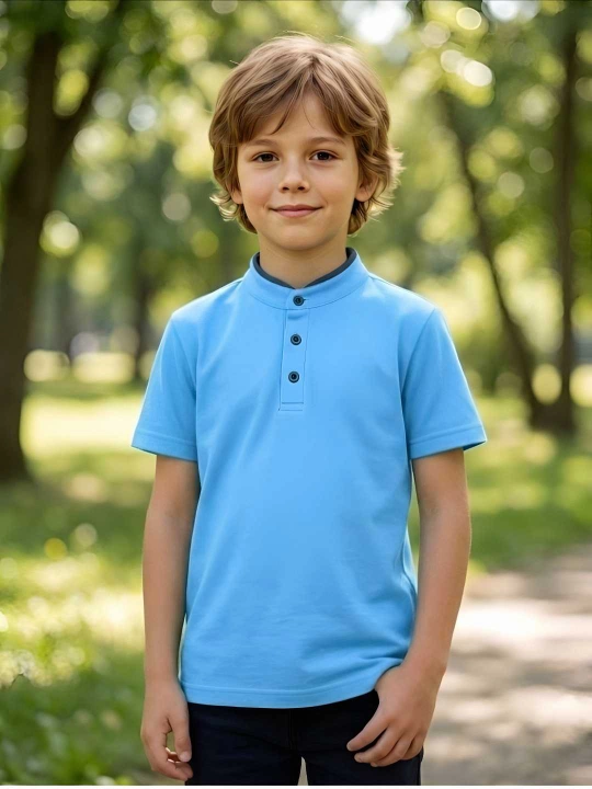 Футболка поло для мальчика Yilmaz, финка с короткими рукавами