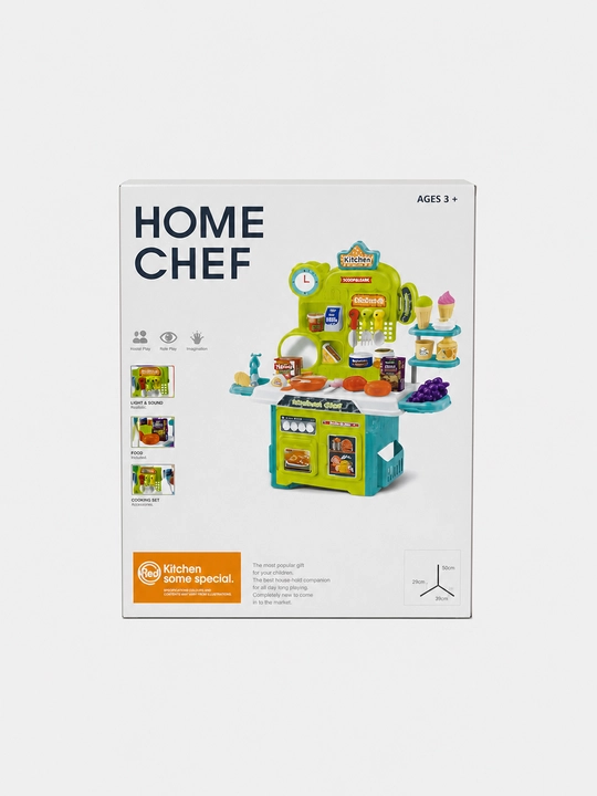 Bolalar oshxonasi Home Chef 53 ta buyum yorug'lik va ovoz bilan