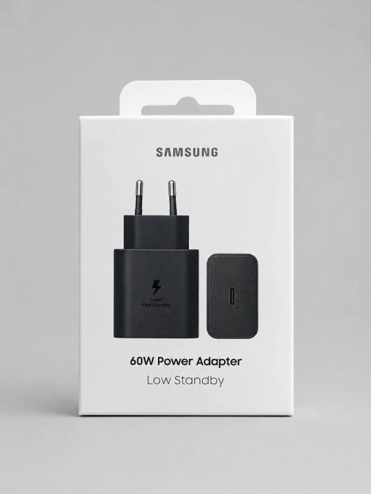 Samsung 60W Fast Charging USB-C quvvat adapteri (EU vilka)