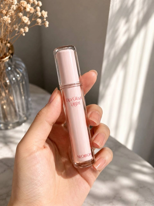 Alobon shaffof yaltiroq bo‘yoq, lab uchun namlantiruvchi yaltiroq lip glaze