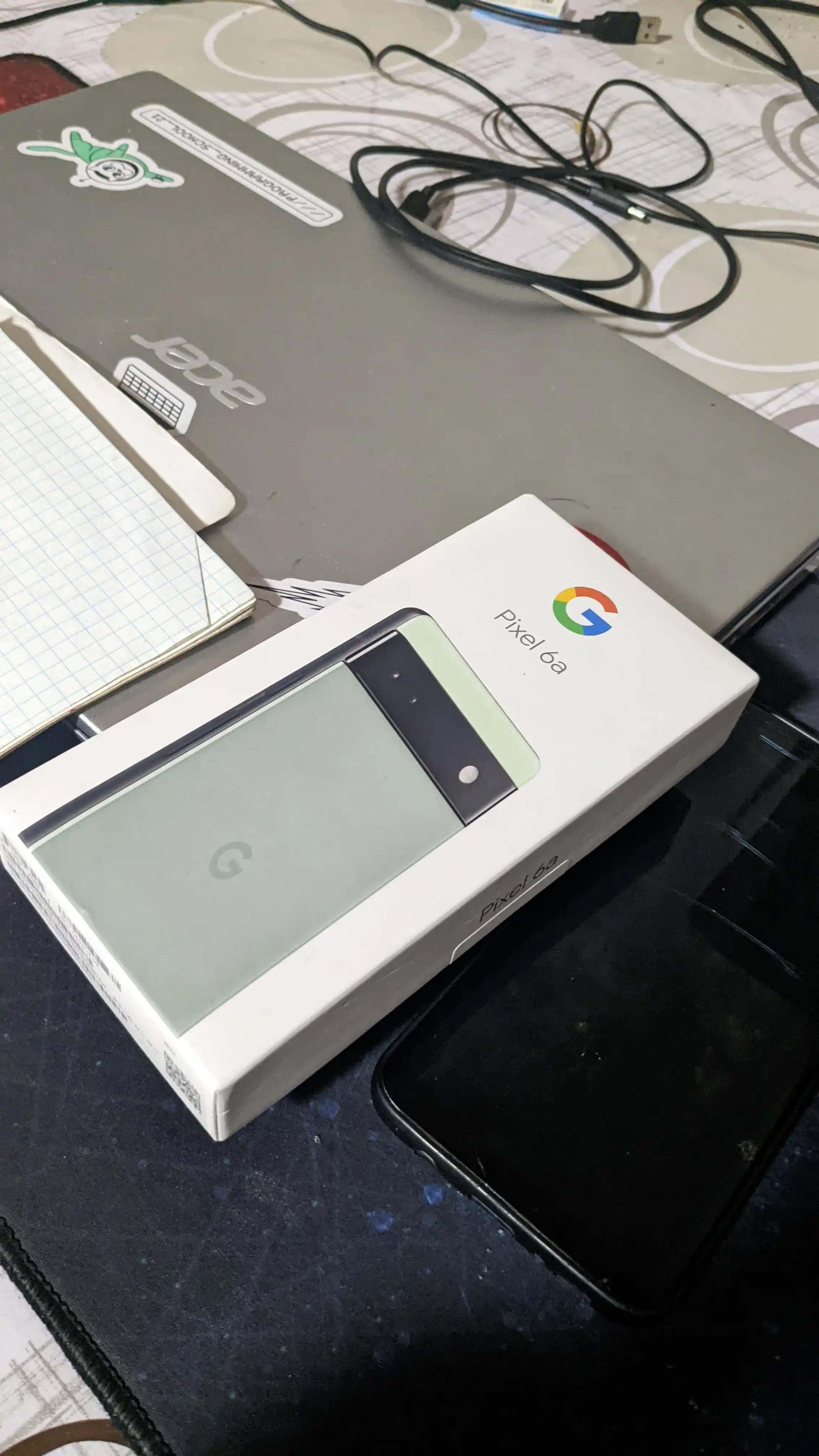 Google Pixel 6a, AQSH, Android, Wi-Fi, Bluetooth, 6,1", 6GB, 128GB