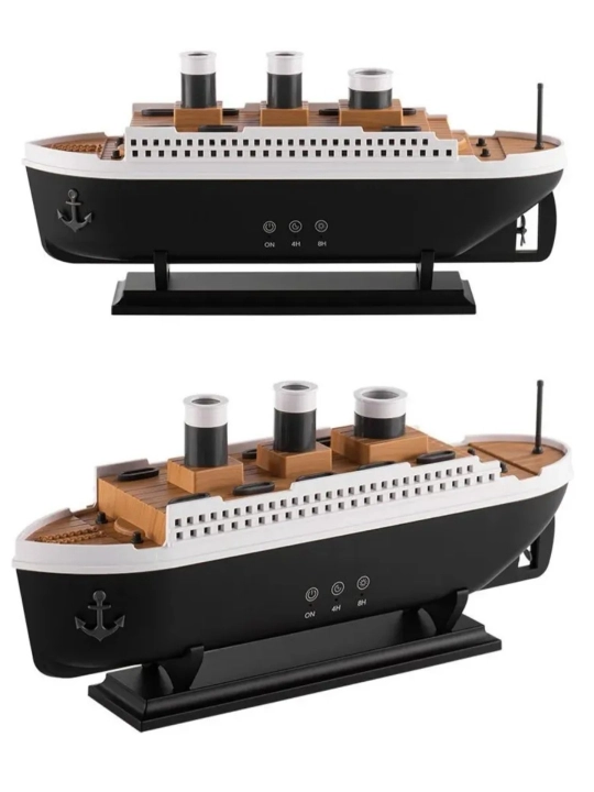 Havo namlagich Titanic aroma diffuzor va tungi chiroq 3 tasi 1 da