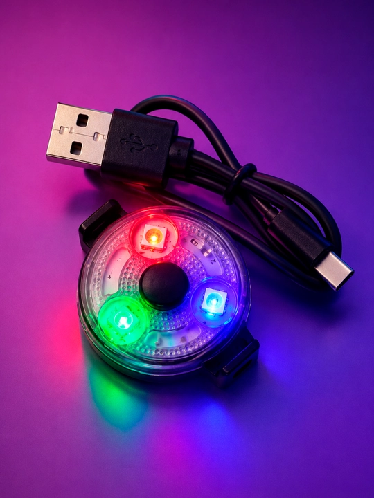 Velosiped orqa chirog‘i USB (3 rejim, 240°)