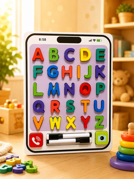 Bolalar uchun magnitli alifbo harflari to‘plami Montessori ta’lim o‘yinchoqi - 