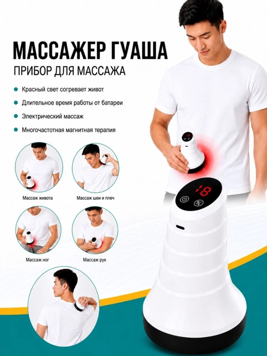 “Микротоковый магнитный массажер для тела Fit”