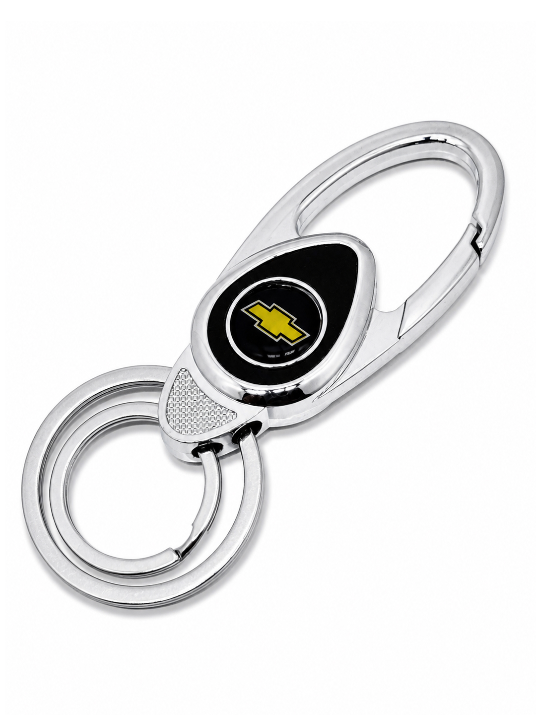 Mercedes Chevrolet avto kalitlari uchun metall karabinli brelok - 