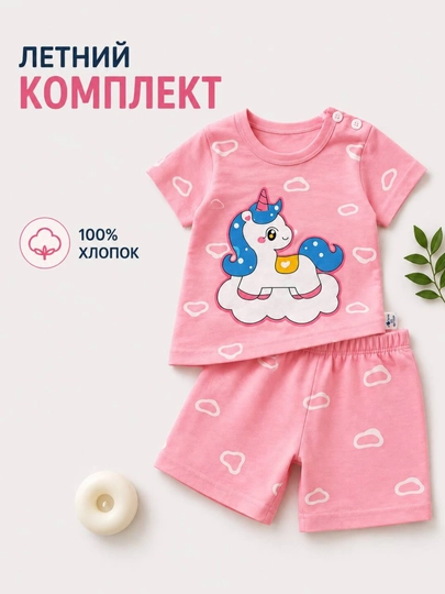 Футбольные шорты для детей Летний комплект