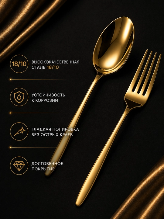 Набор столовых приборов, на 36 предметов, Vicalina