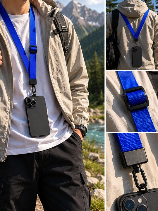 Telefon uchun bo‘yin shnuragi — smartfon ushlagichi